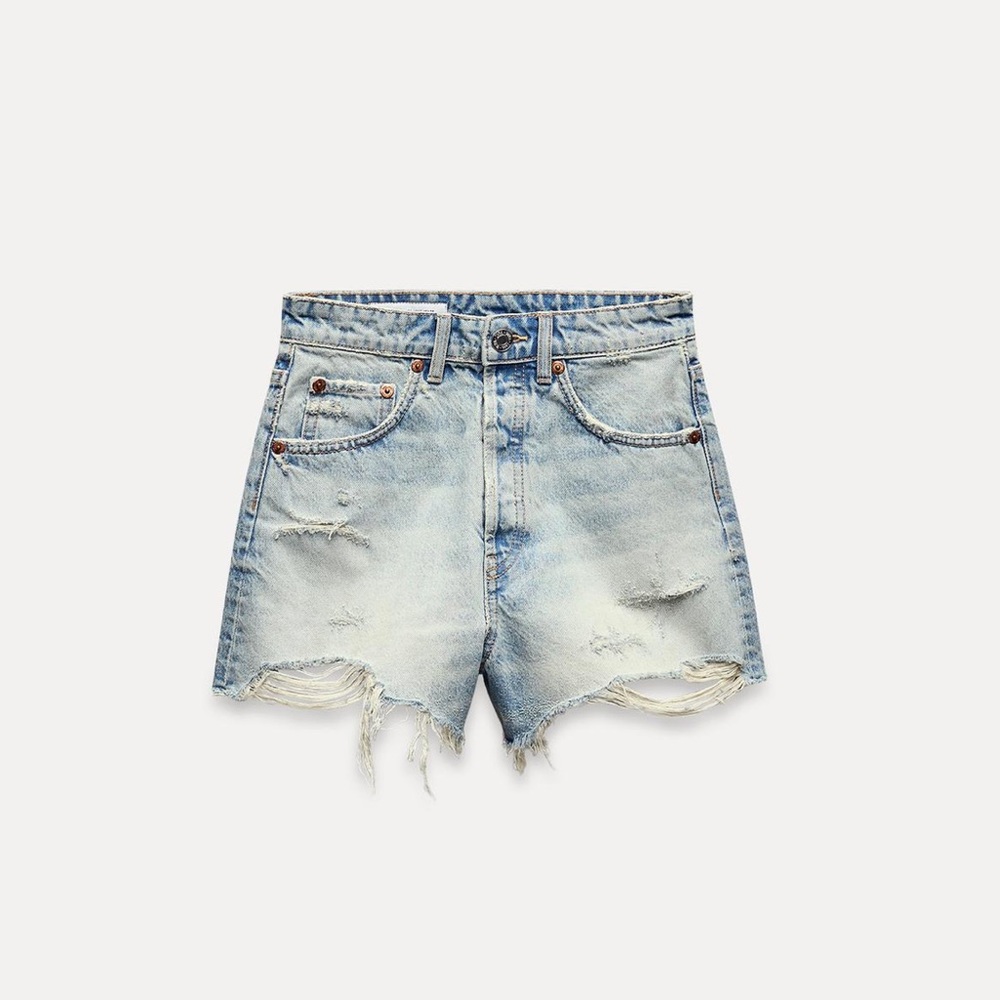 NWT high rise zara jean shorts